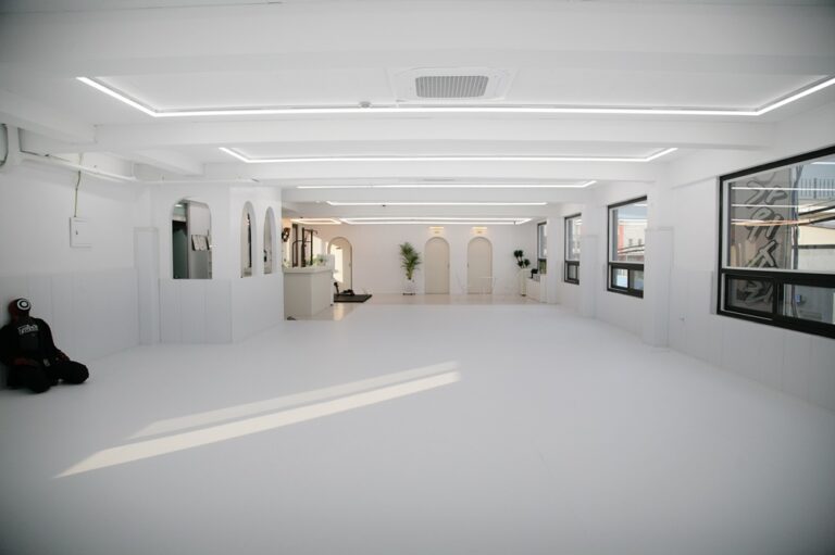 Completed BJJ gym flooring installation by TEAM MAT USA