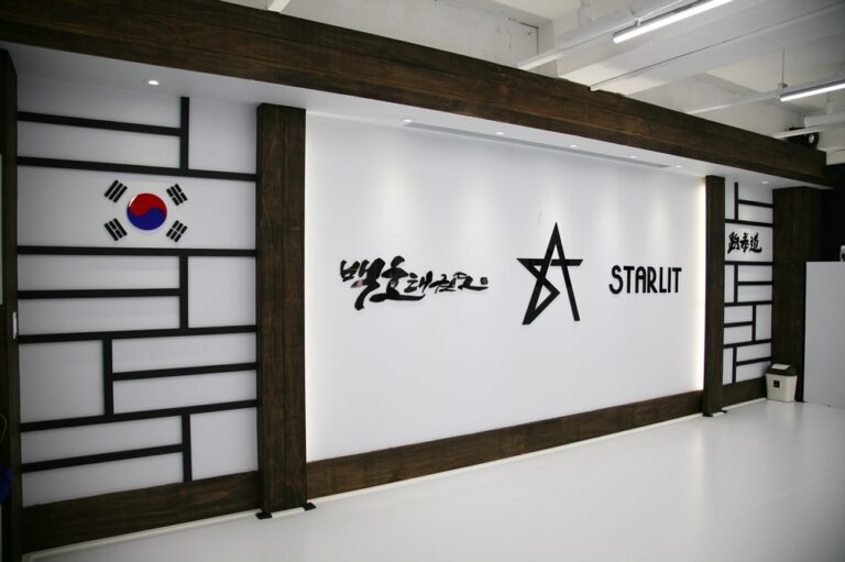 Modern Taekwondo school interior design at Baekho Taekwondo